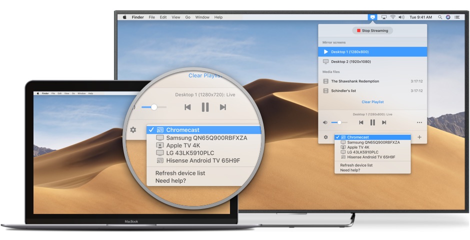 is there chromecast for mac